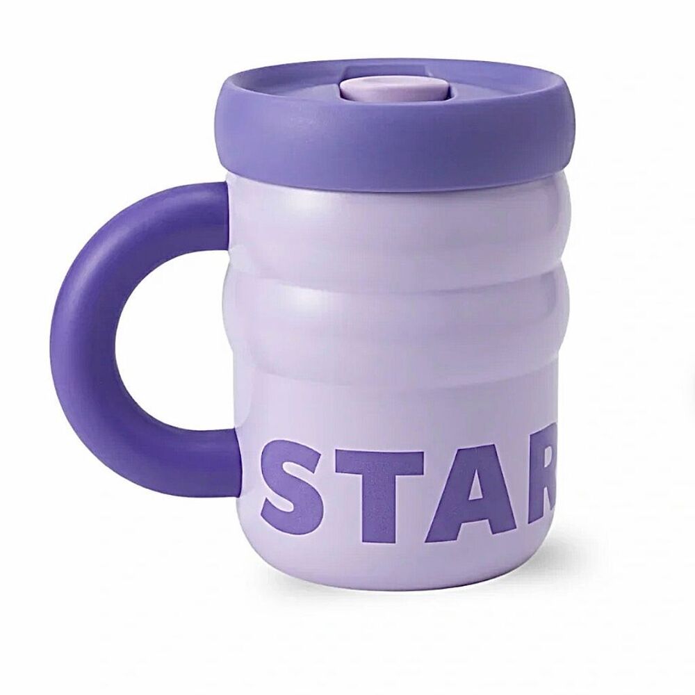 Starbucks NEW Summer 2026 Purple Stainless Steel Chonky Travel Mug 12 oz
